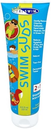 Kids Swim Suds Natural, Tear-free, 2-in-1 Shampoo & Body Wash