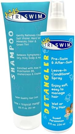 Swim Shampoo and Kids Detangler Bundle
